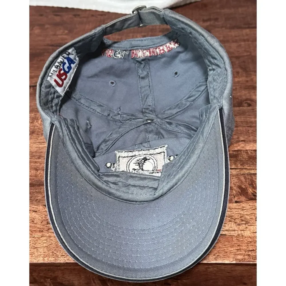 US Open Pebble Beach 2010 Blue Grey Golf USGA Member Baseball Cap Hat